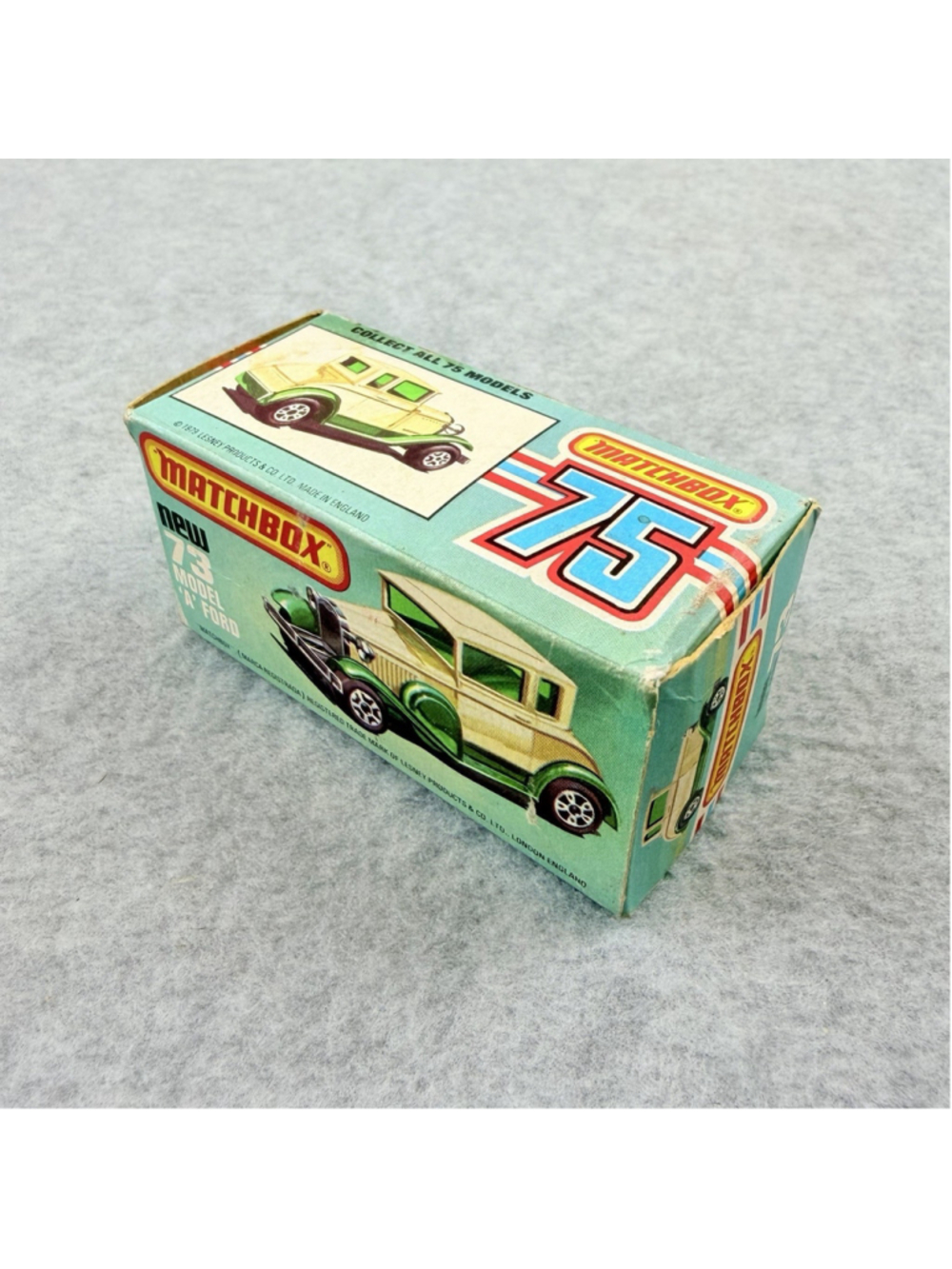 Matchbox Superfast Model A Ford #73 Box Made In England Box Only
